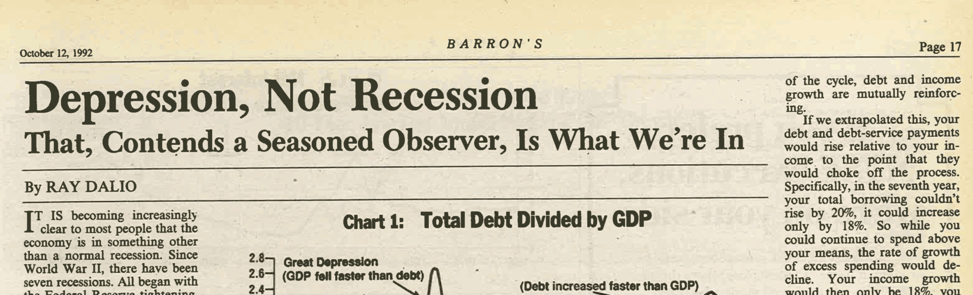 Barrons Dalio 1992